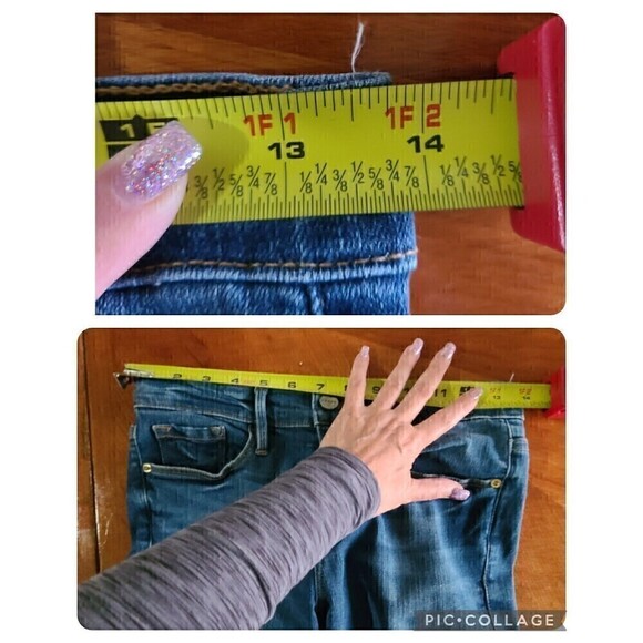 Frame Denim Le Skinny De Jeanne Distressed Jeans Size 26 ( 26 X 29‎ ) - Picture 8 of 11